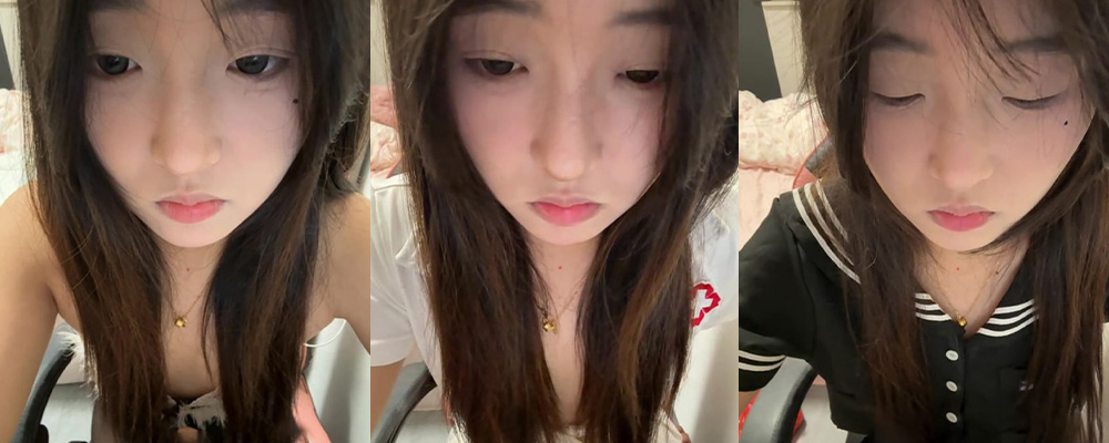 最近很火的广东精神小妹 minnie566 感觉 一下似乎回到到了那种 QQ爱 的时代